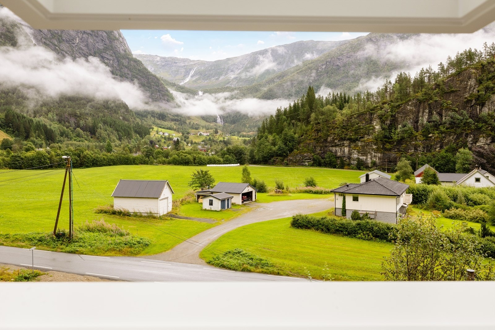 Landlig og fredelig beliggenhet Galleribilde