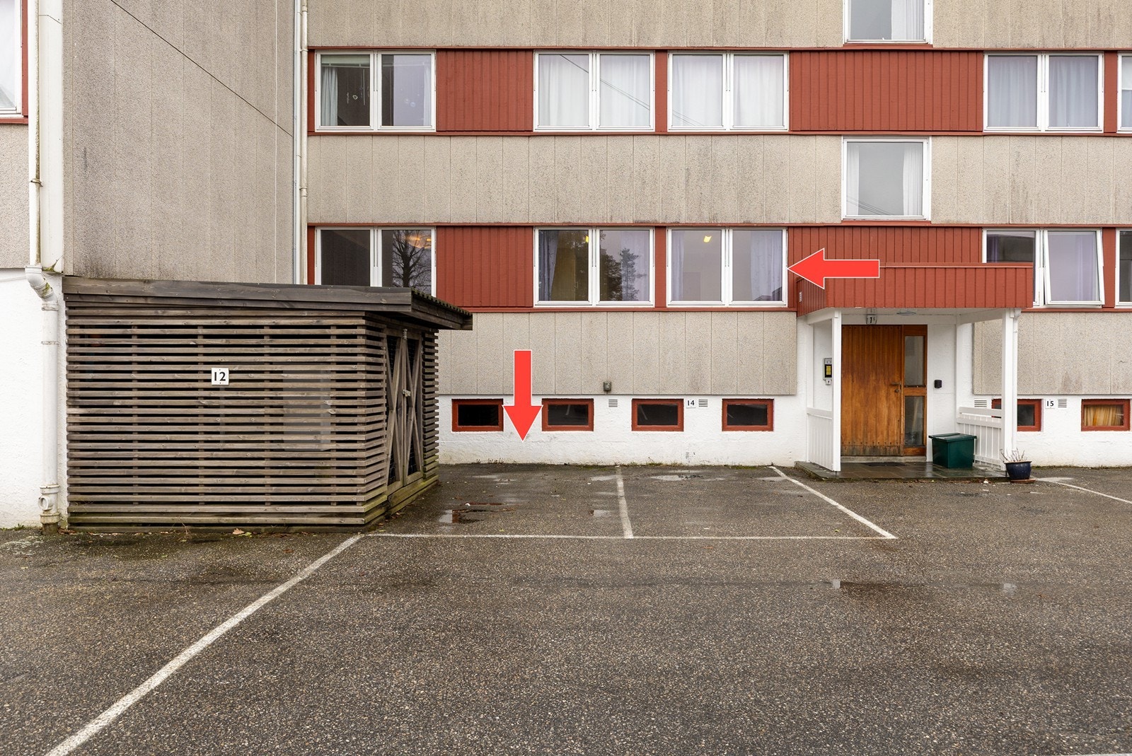 Utv. parkering, plass nr. 13 Galleribilde