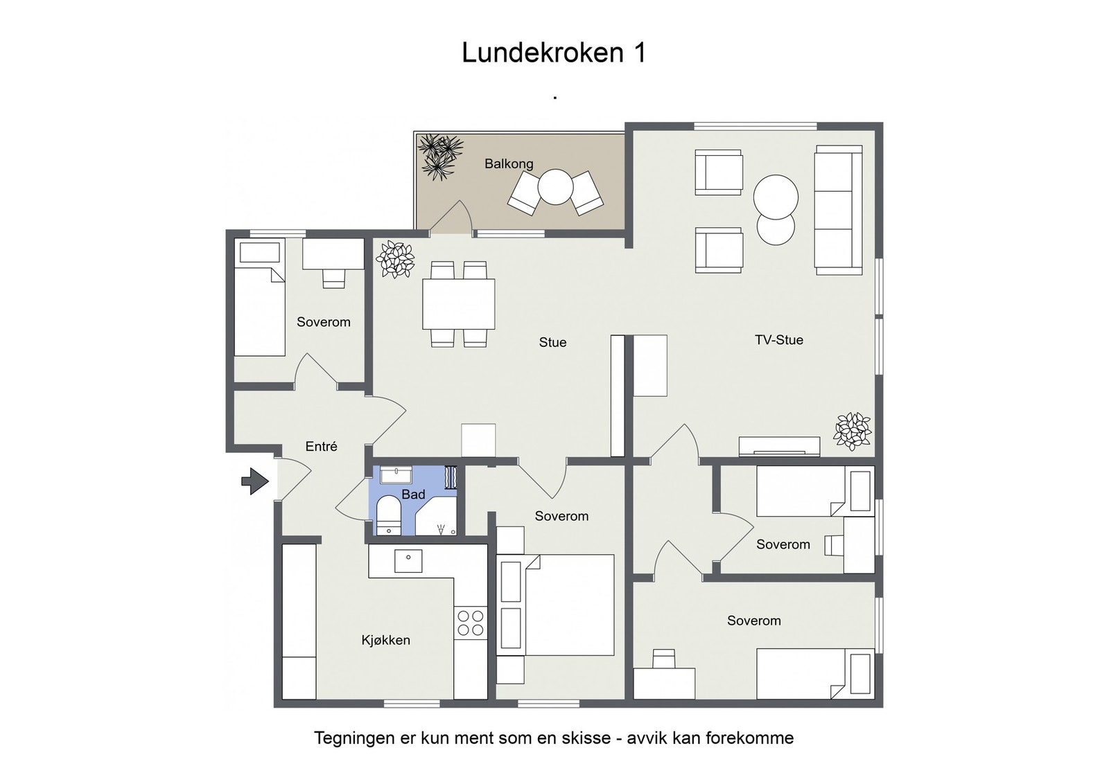 Plantegning. Galleribilde