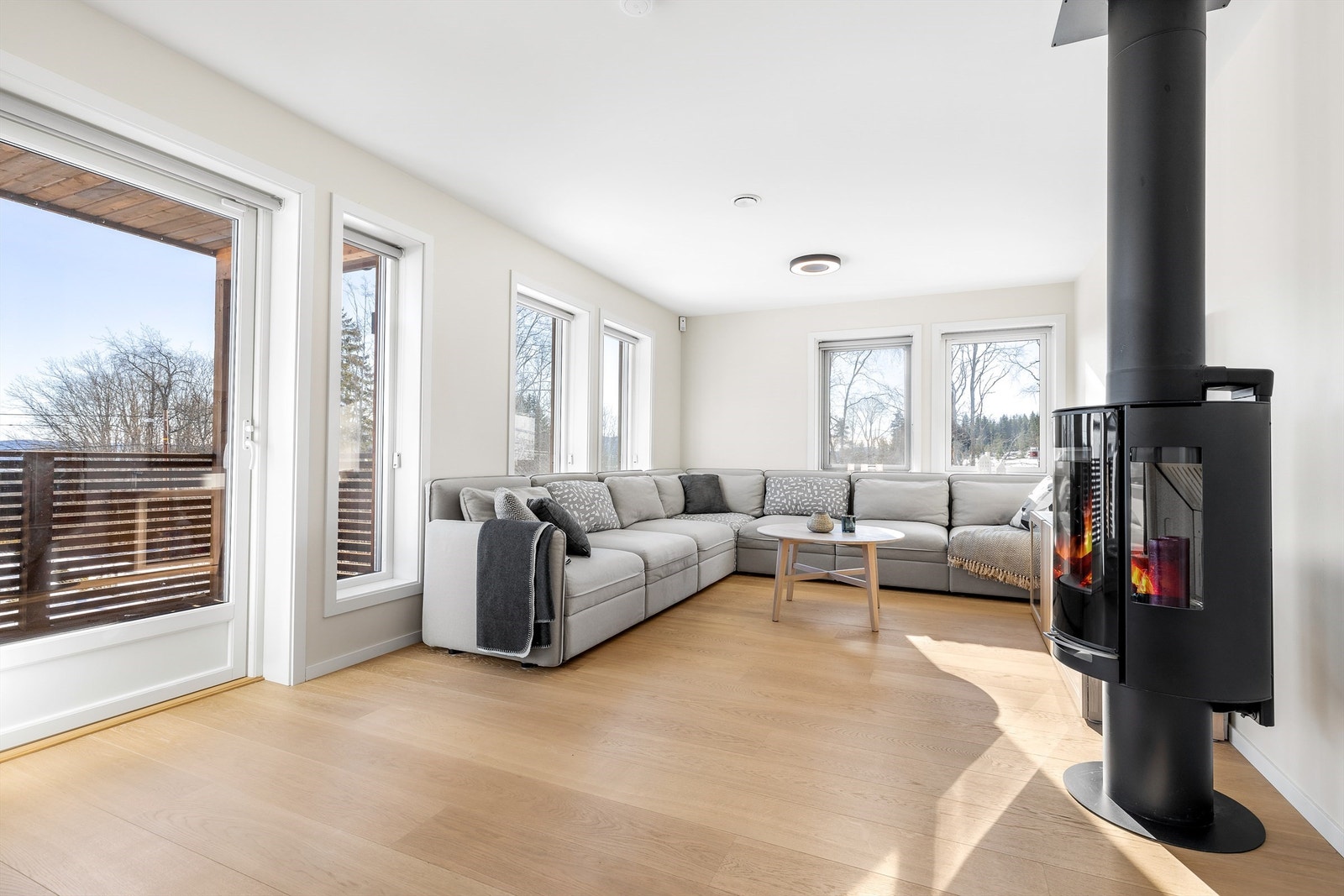 Boligen har balansert ventilasjon med varmegjenvinning Galleribilde
