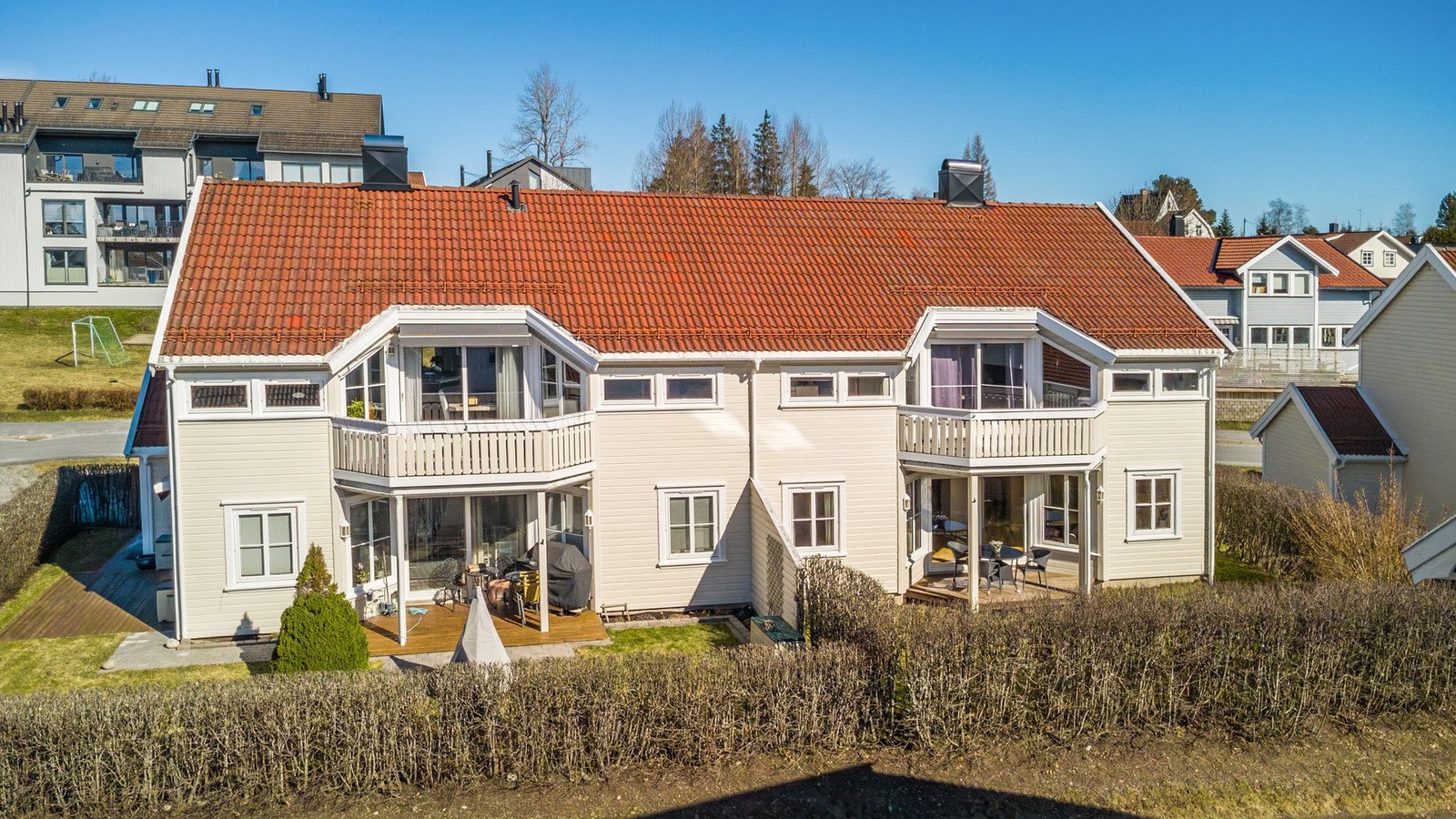 Leiligheten er en del av en 4-mannsbolig Galleribilde