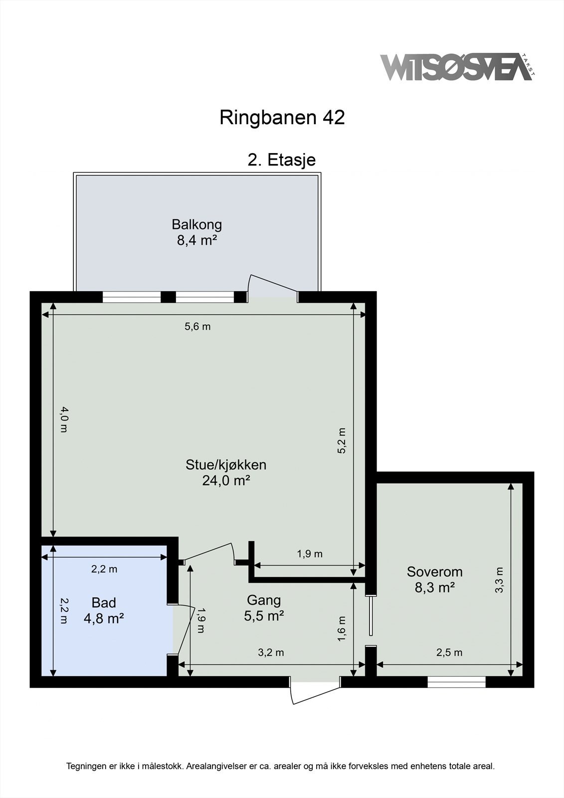 Planskisse. Galleribilde