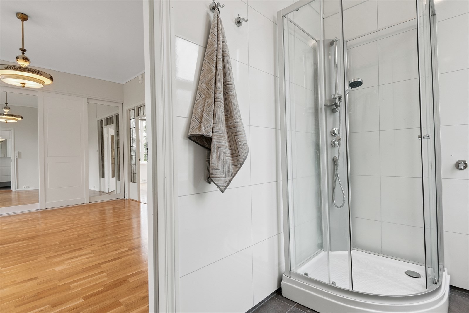 Badet har montert opplegg for vaskemaskin Galleribilde