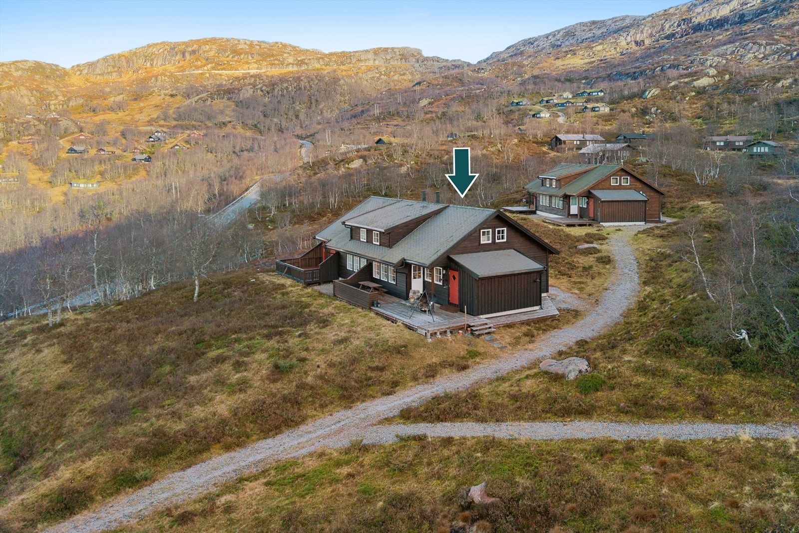 Nydelig utsikt over fjellandskapet! Galleribilde