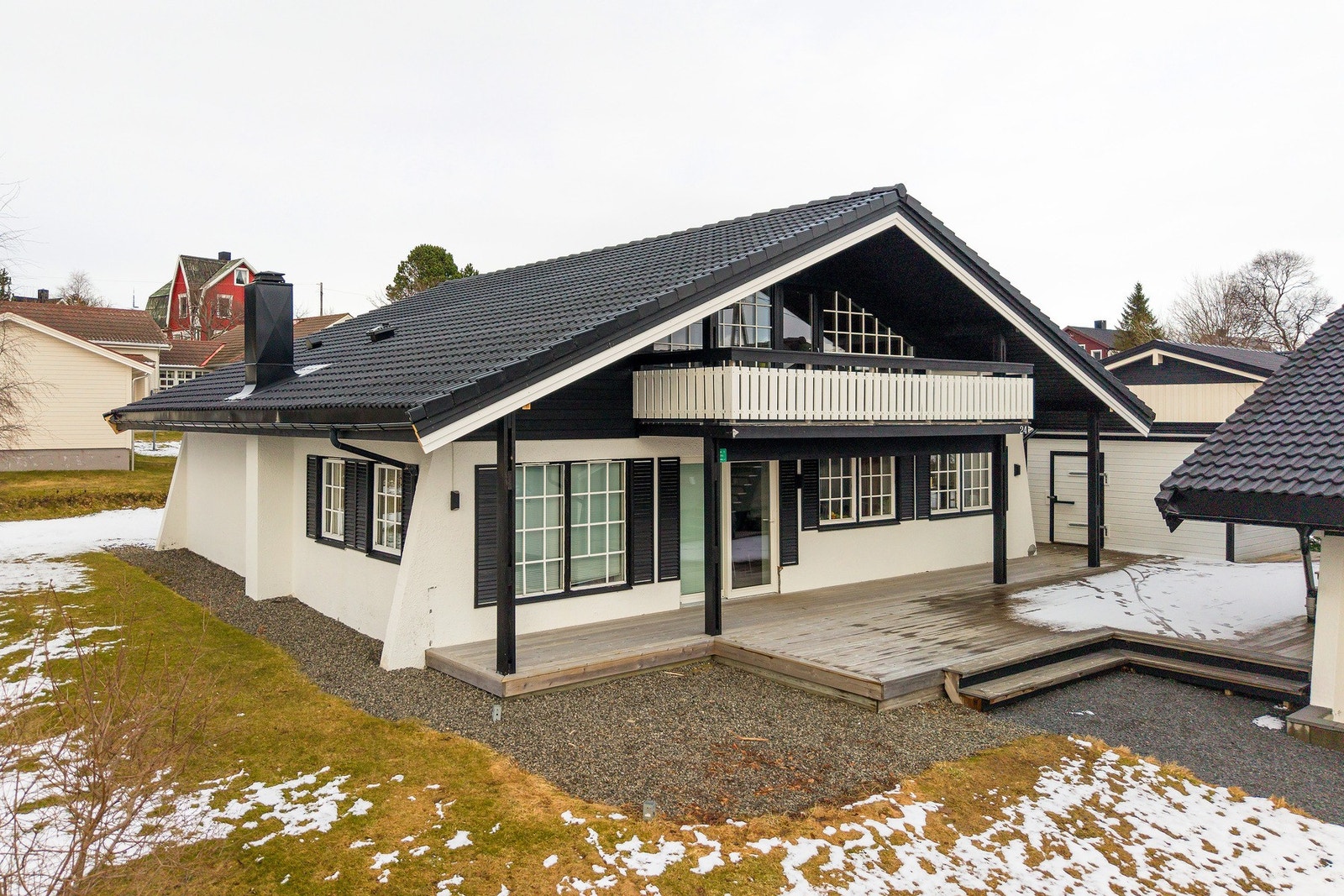 Velholdt og praktisk enebolig. Galleribilde