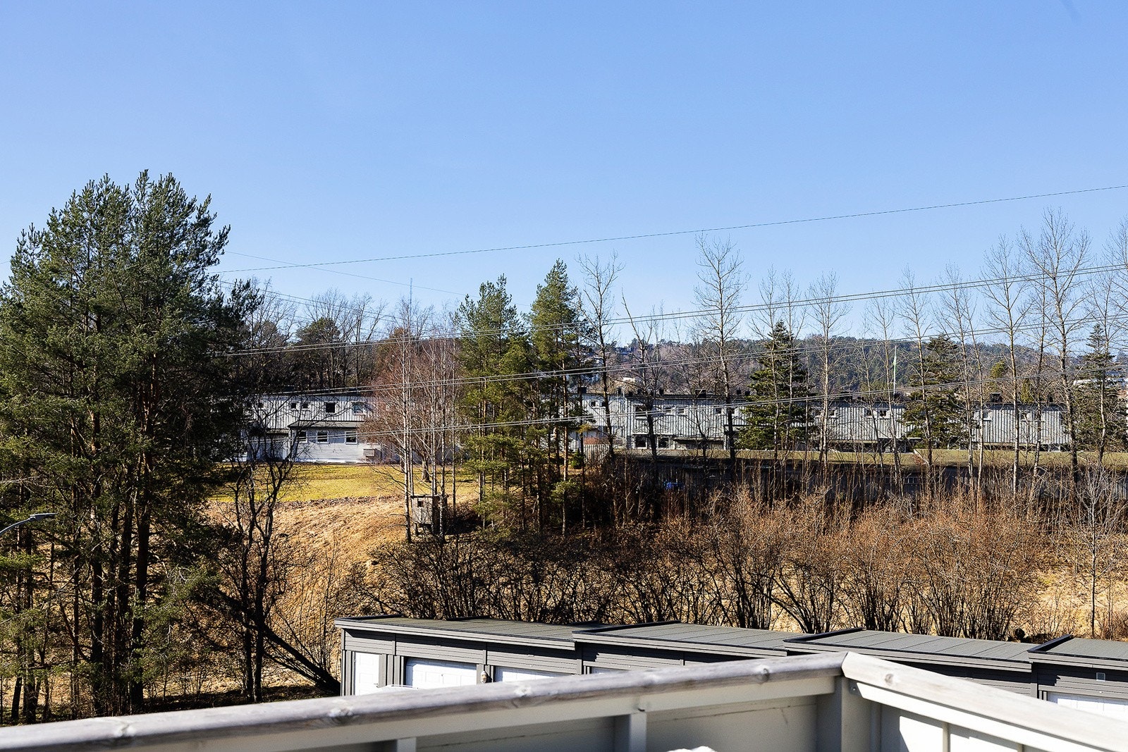 Utsikt fra veranda. Galleribilde