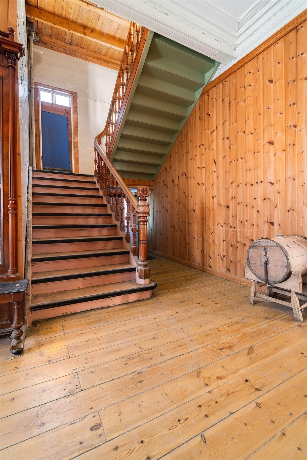 Bygningen har historiske og pene detaljer Galleribilde