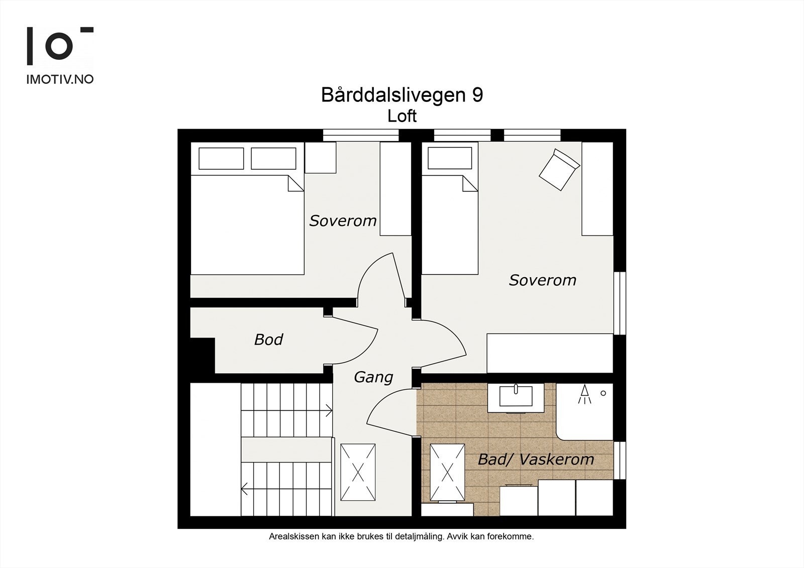 - Plantegning loftsetasje - Galleribilde