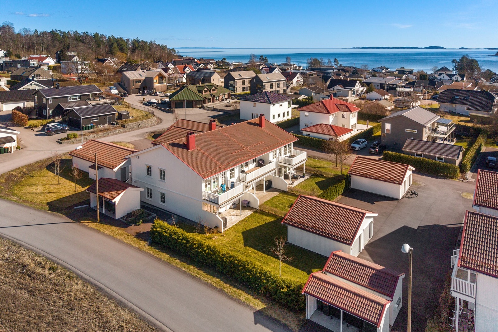 Virkelig en idyllisk beliggenhet ved Skallevoldstranda! Galleribilde