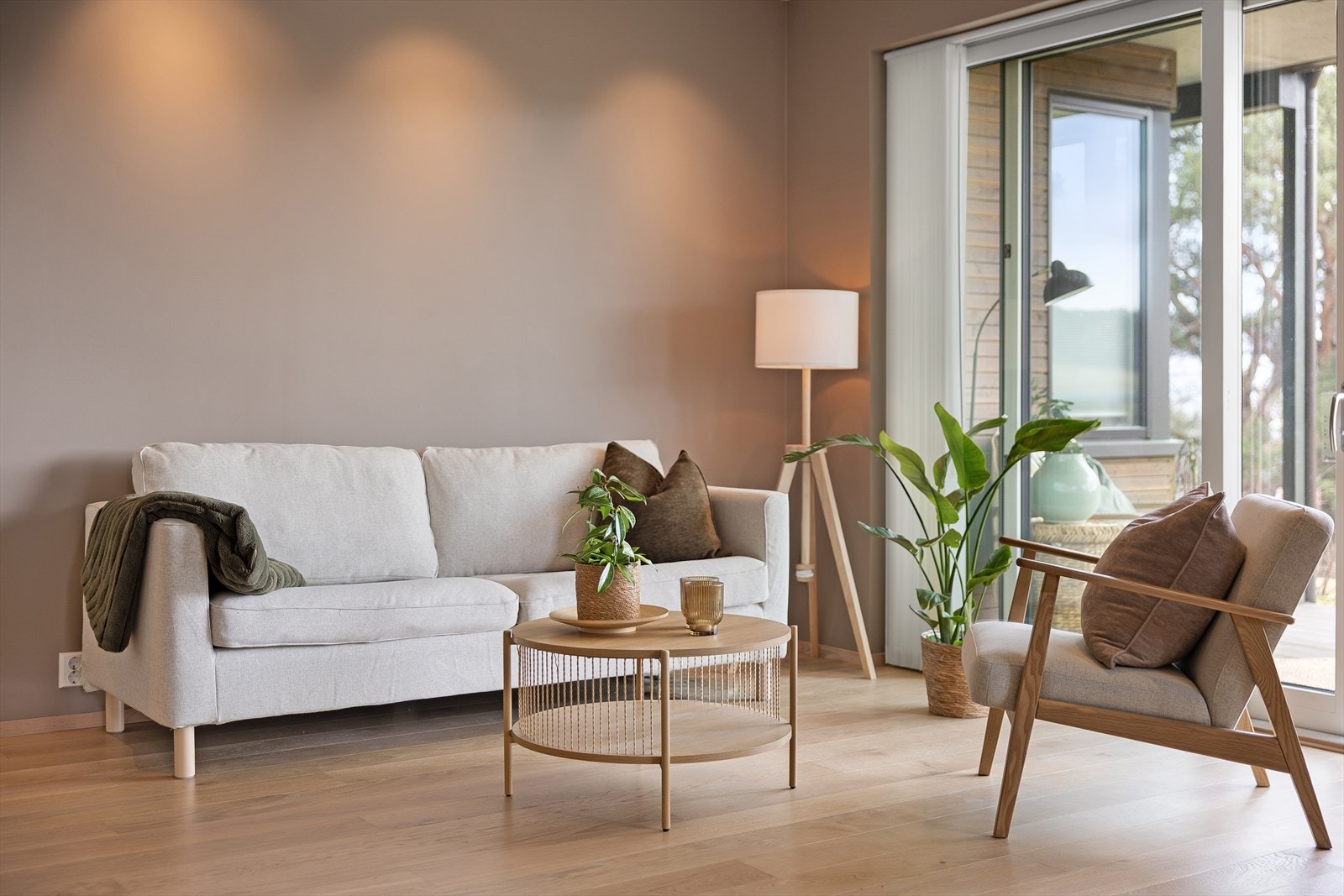 Boligen har balansert ventilasjon som bidrar til et behagelig og sunt inneklima. Galleribilde