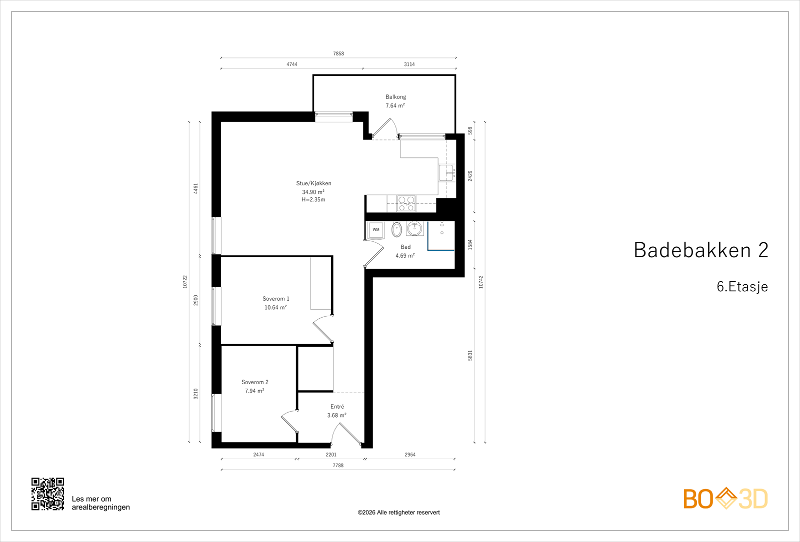 Plantegning. Galleribilde