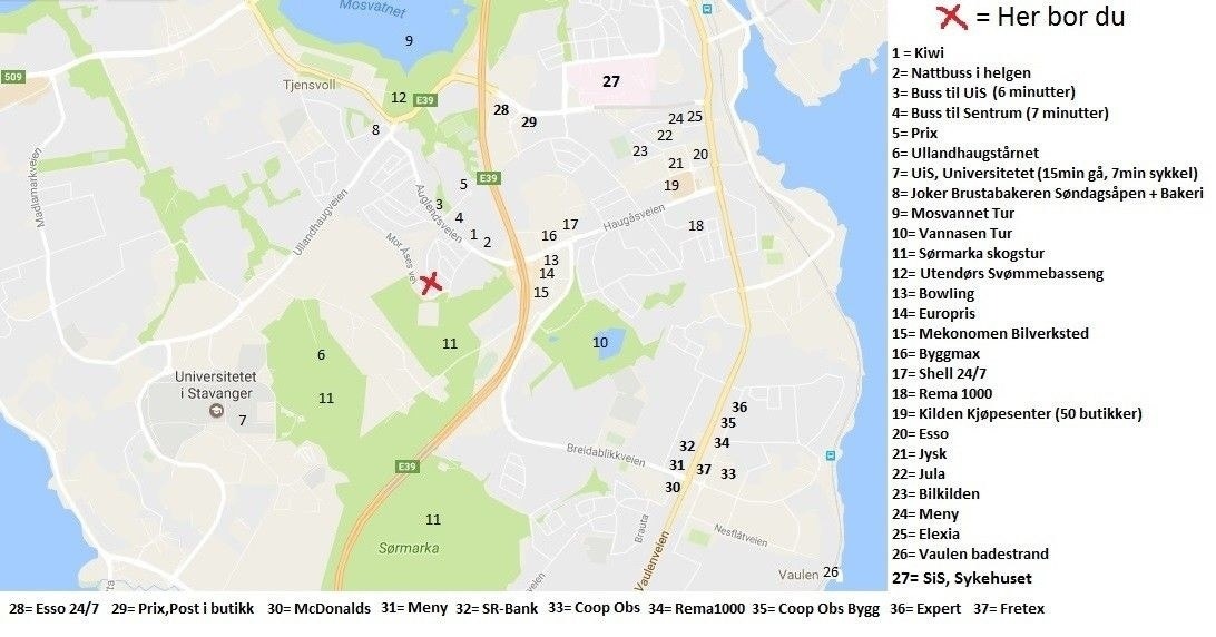 Butikker i nærområdet Galleribilde
