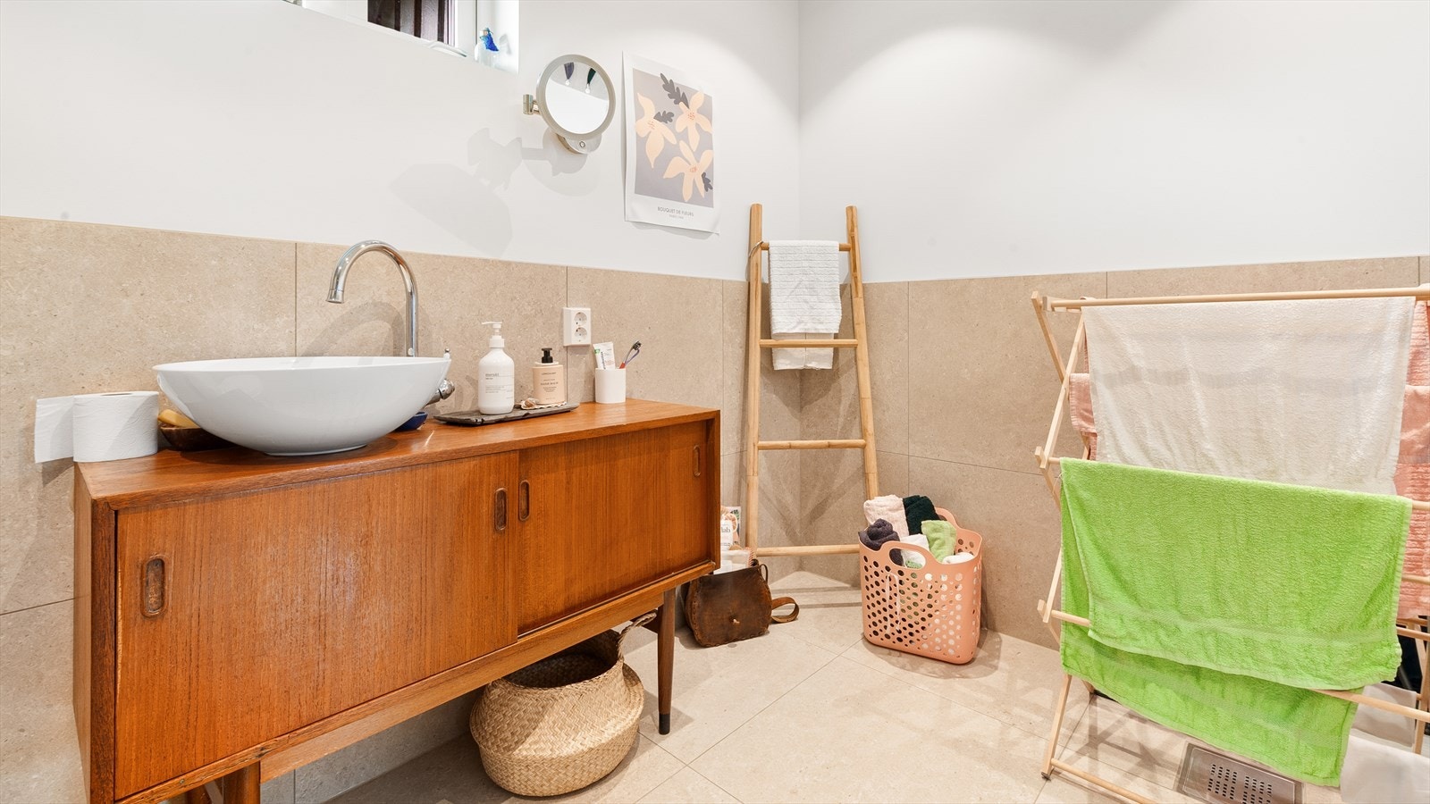 Her er det opplegg for badekar også. Galleribilde