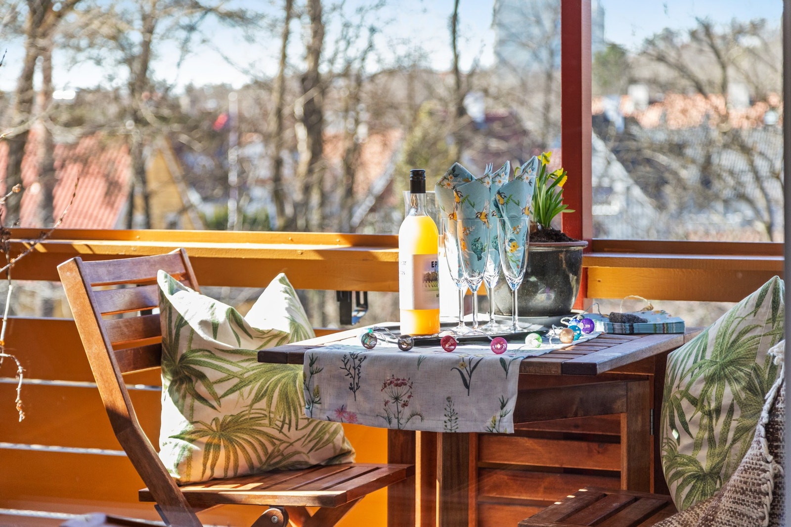 Stemning på balkongen. Galleribilde