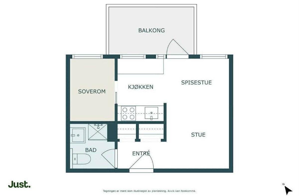 Smart planløsning Galleribilde