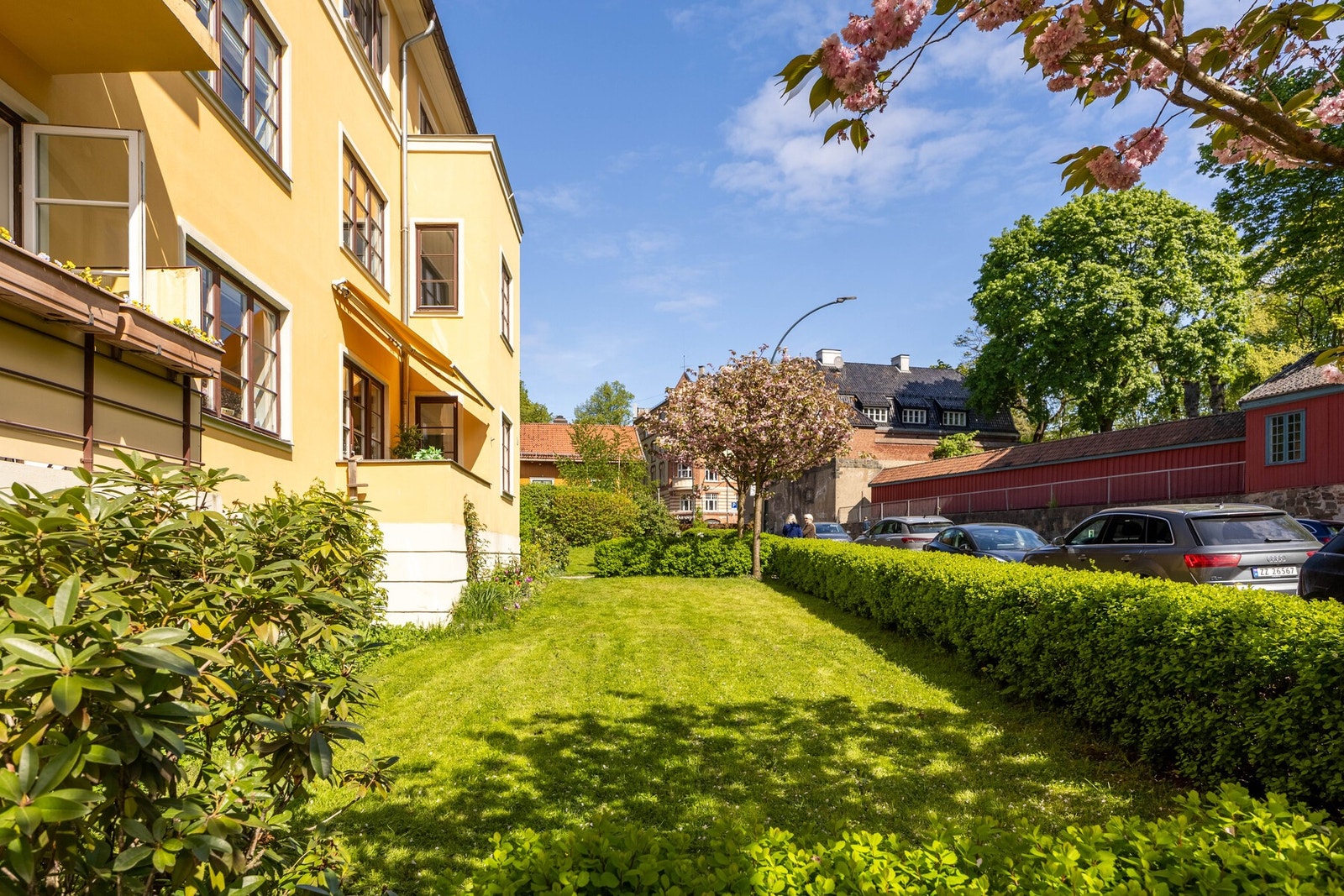 Beliggenheten er tilbaketrukket på Briskeby. Galleribilde