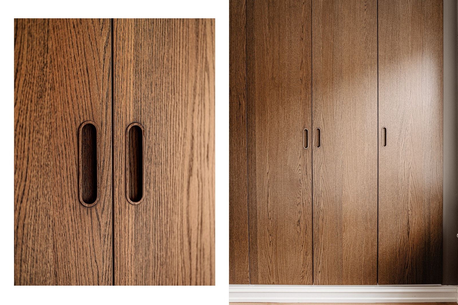 Stor, plassbygget garderobe som gir rikelig med oppbevaringsplass. Galleribilde