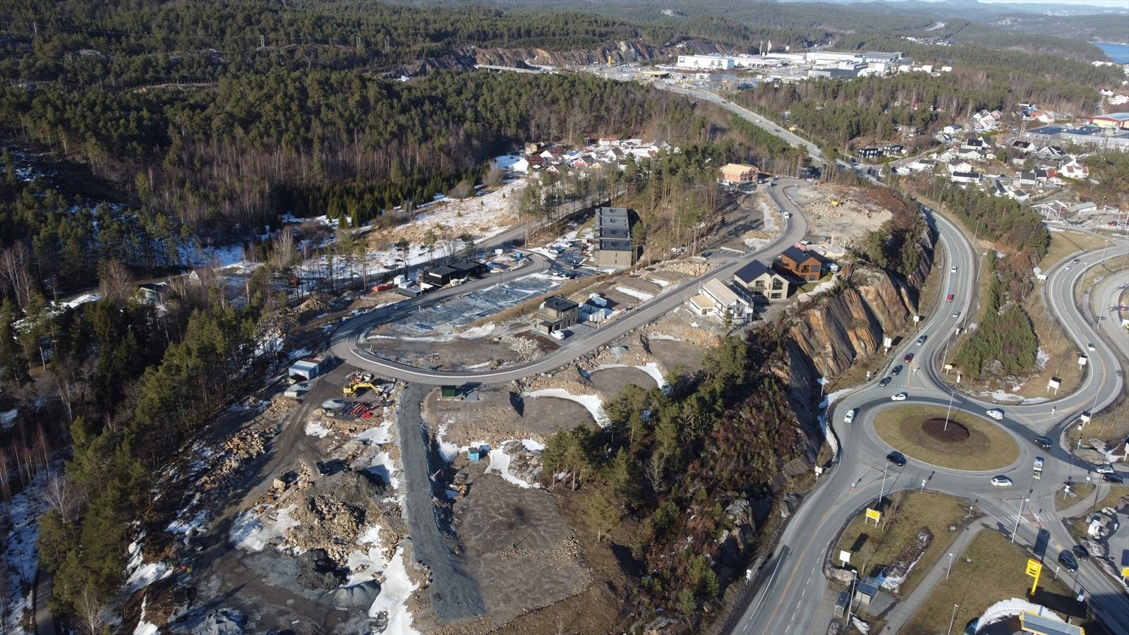 Nå mange som har flyttet inn i boligfeltet men det er fortsatt plass til enda flere Galleribilde