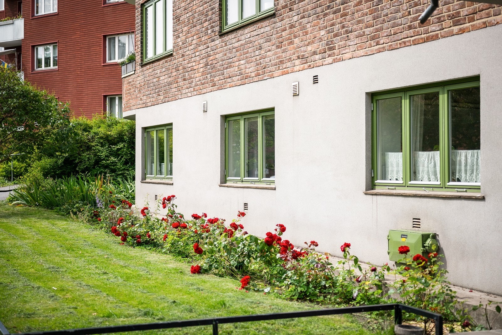 Store sørvendte vinduer gir mye lys Galleribilde
