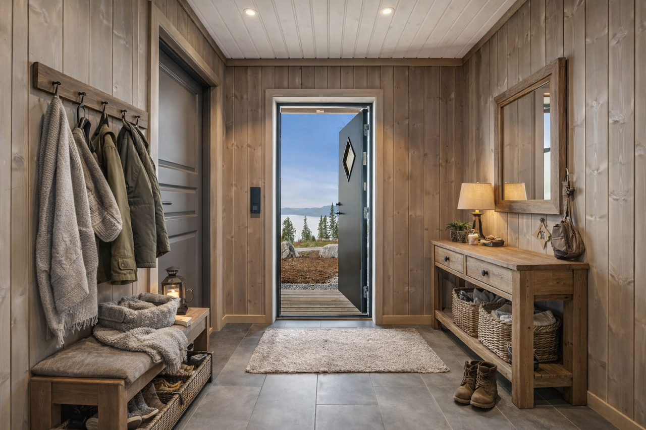 Velkommen inn! Det er benyttet AI for digital styling på bilde og er ment som en illustrasjon. Avvik kan forekomme. Galleribilde