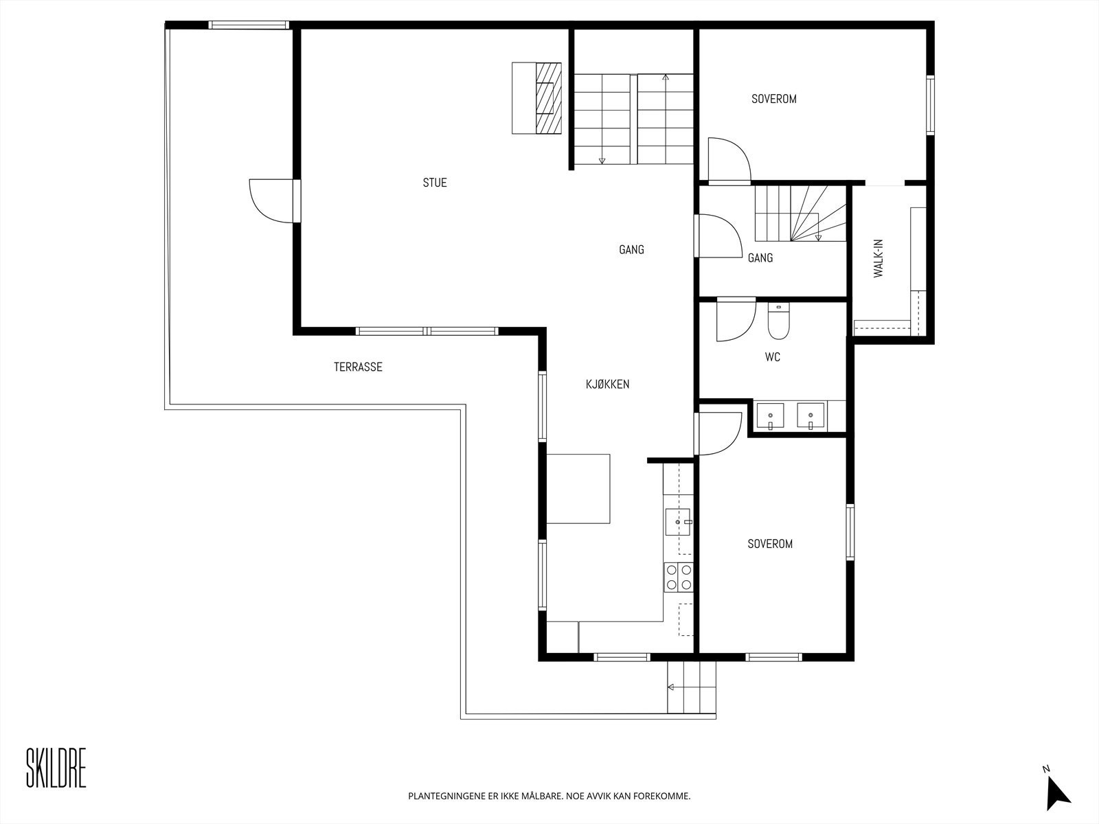 Plantegning | Hovedetasje Galleribilde