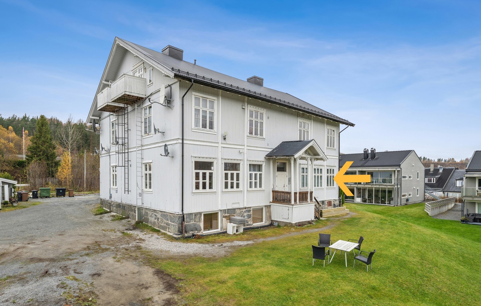 En lettstelt og lys 3-roms leilighet i 1. etasje. Galleribilde