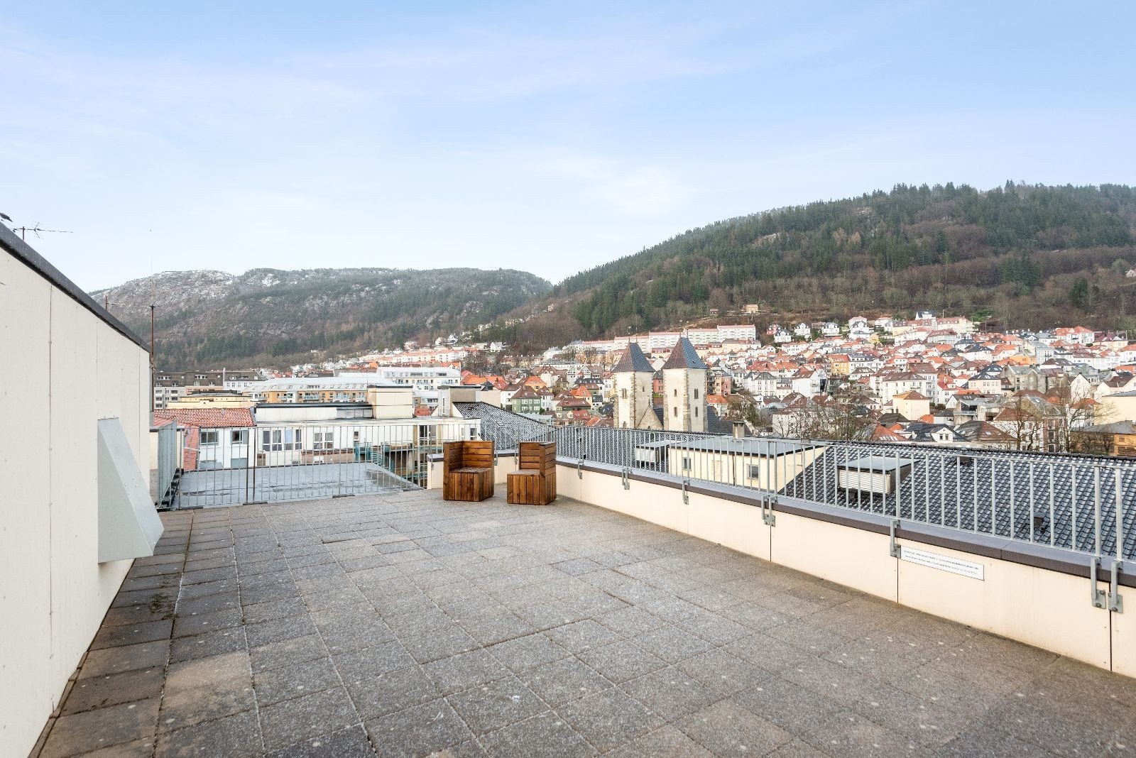 Felles takterrasse Galleribilde