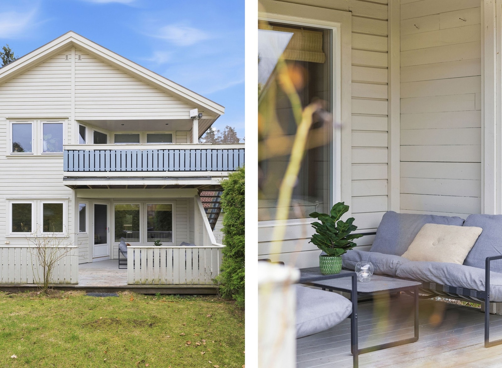 Dette er en koselig halvpart av tomannsbolig med fin beliggenhet og carport. Galleribilde