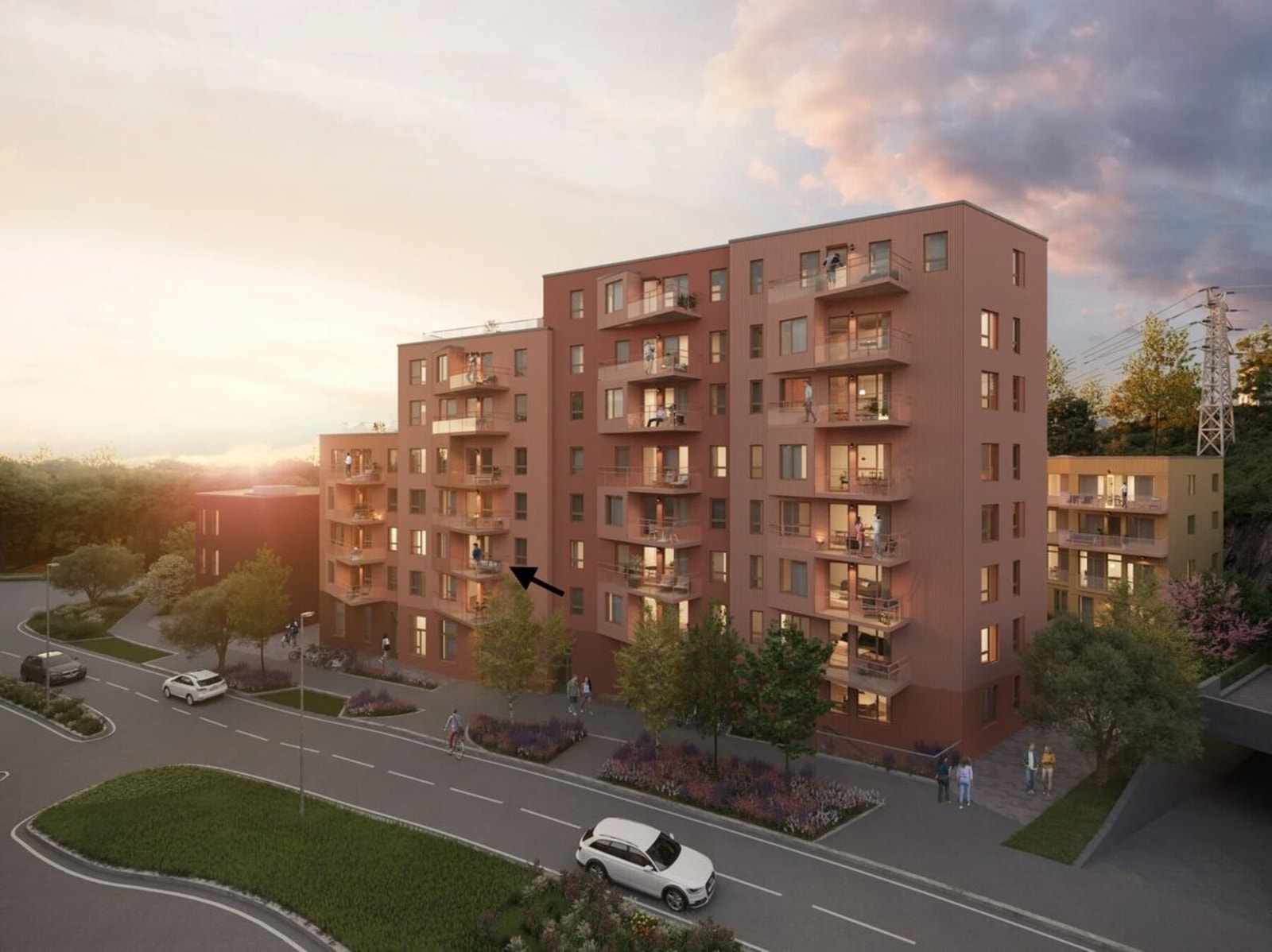 Velkommen til Skytterdalen 4! Illustrasjonene er lånt av utbygger. Galleribilde