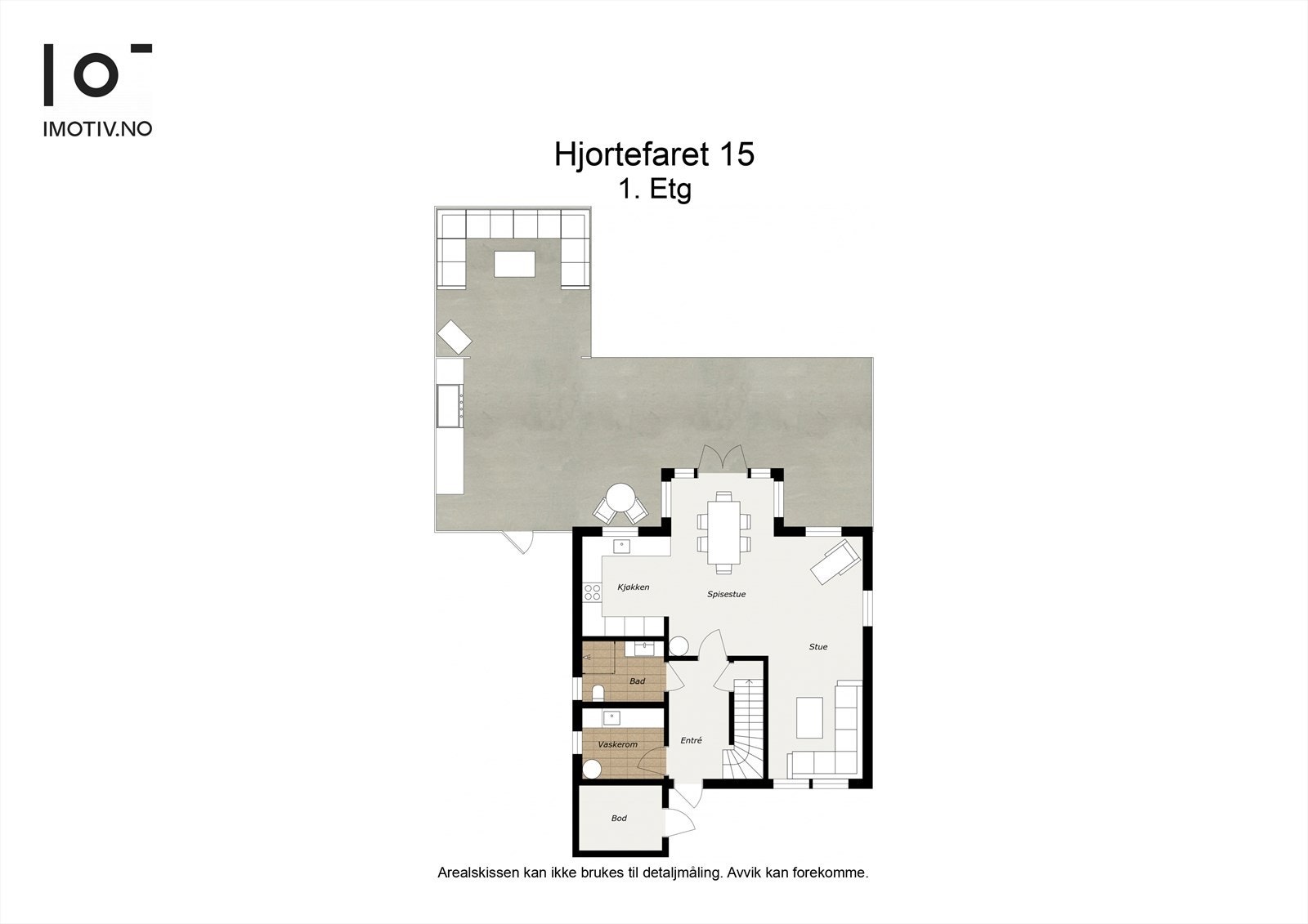 - Plantegning 1. etasje - Galleribilde