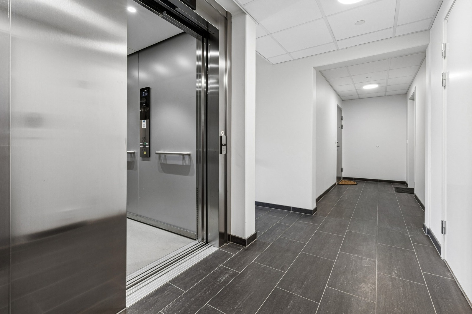 Svært praktisk med heisadkomst. Galleribilde