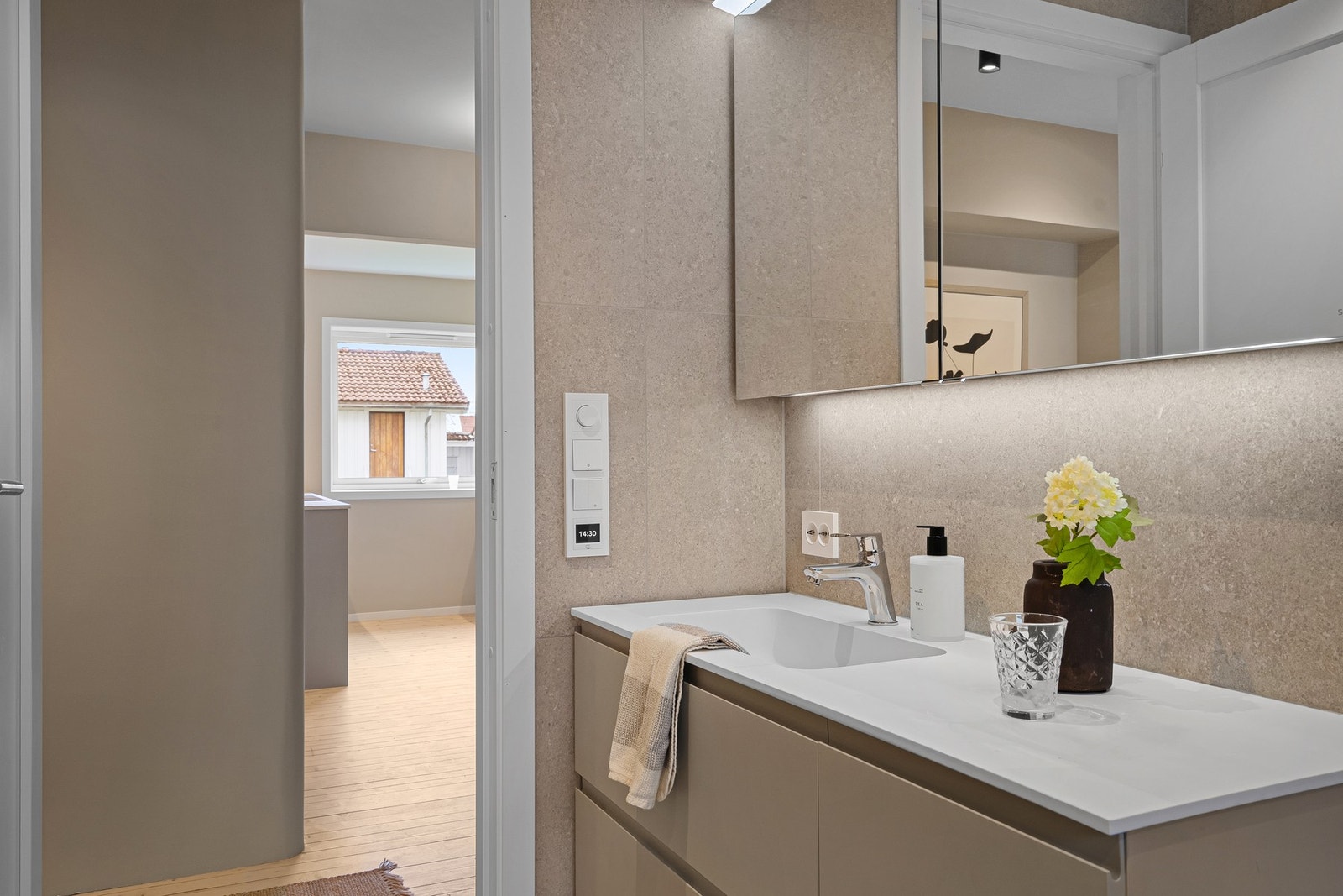 Fliser og baderomsinnredning levert av Modena Fliser. Galleribilde