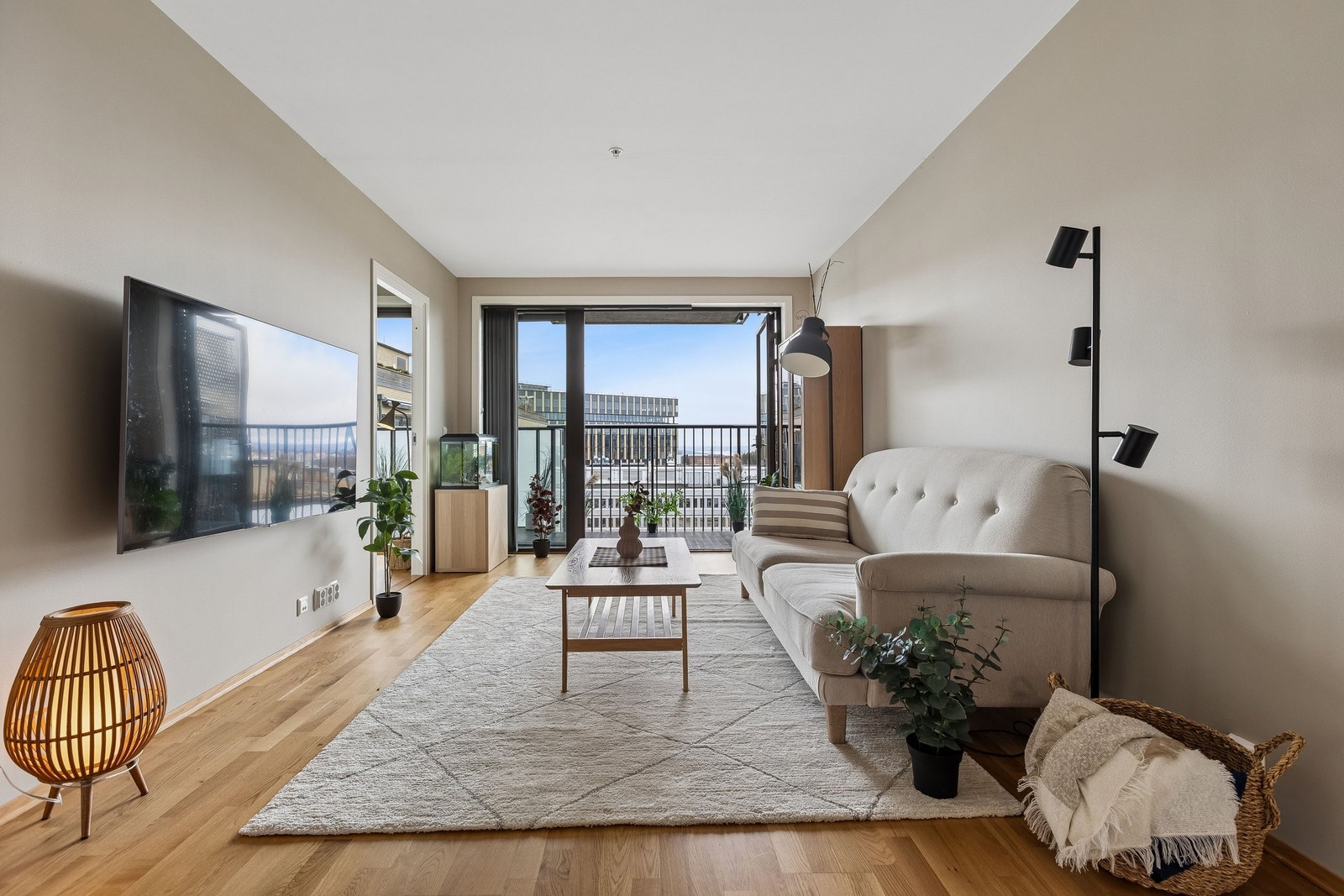 stue med utsikt Galleribilde