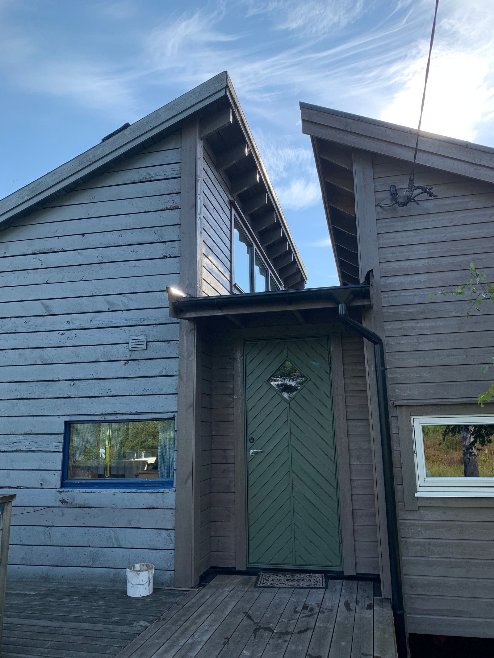 Gammel og renovert bygningsmasse. Galleribilde
