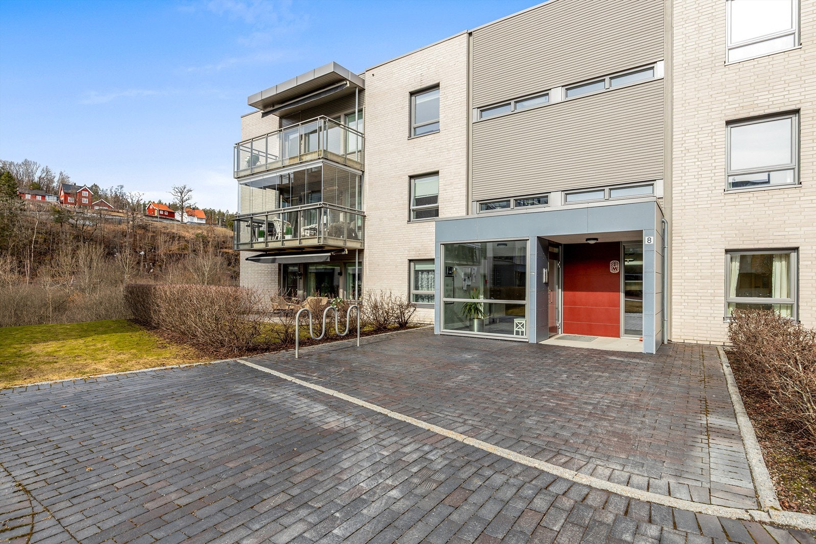 Inngangspartiet. Galleribilde