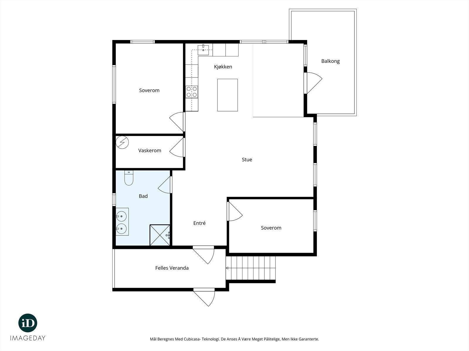 Plantegning - 2. etg. Galleribilde