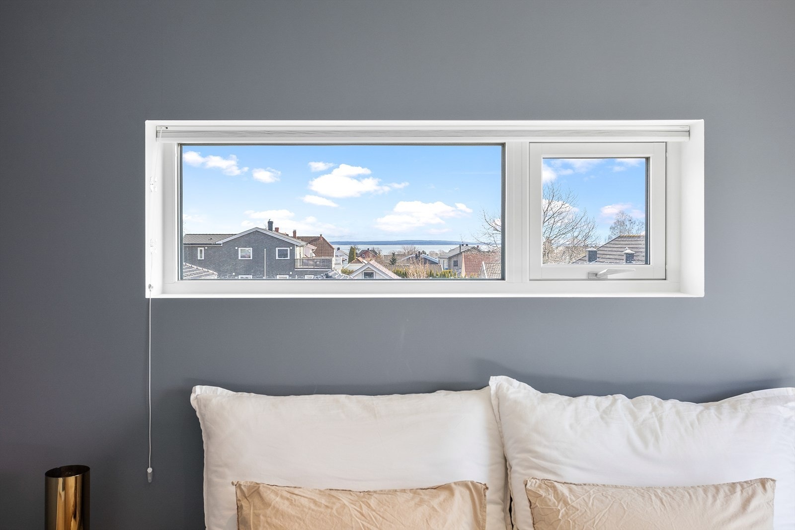 Fjordutsikt fra hovedsoverom Galleribilde