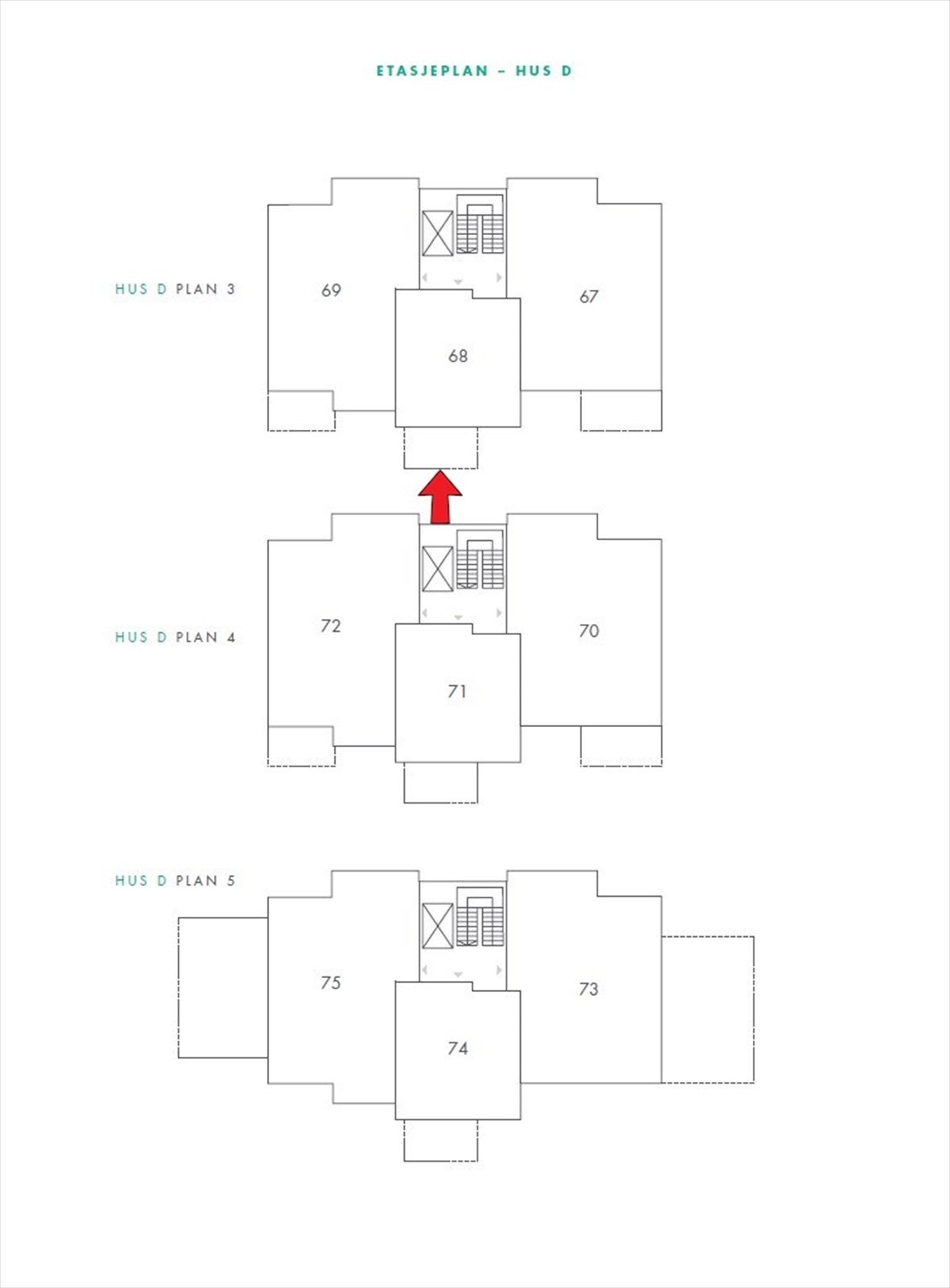 Etasjeplan. Galleribilde