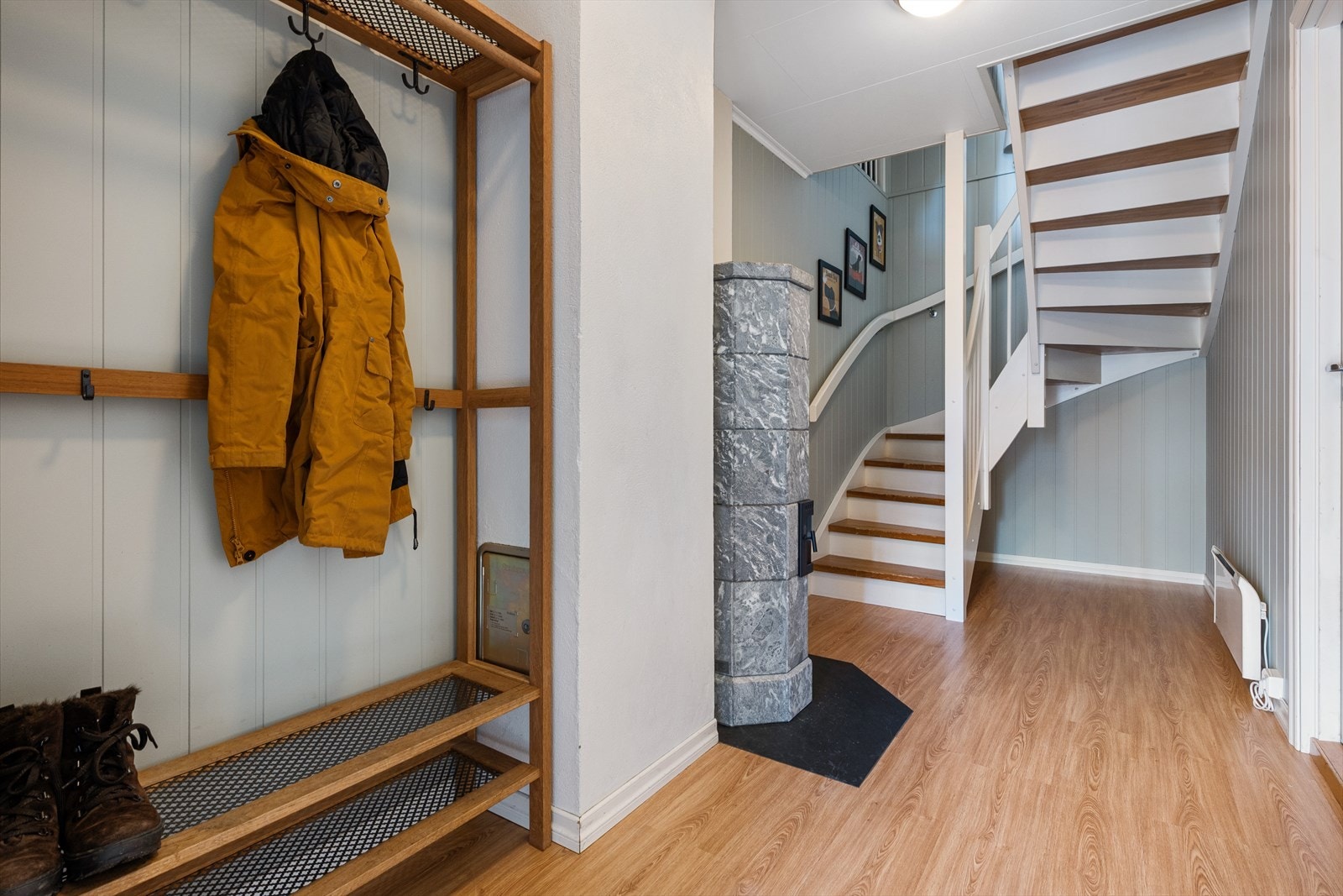 Gang med vedovn Galleribilde