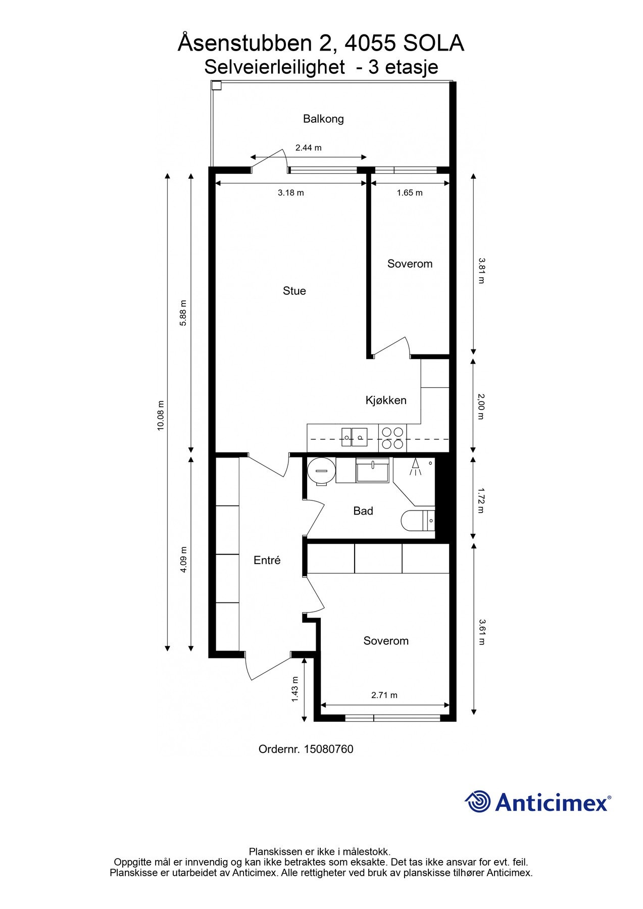 Planskisse Galleribilde