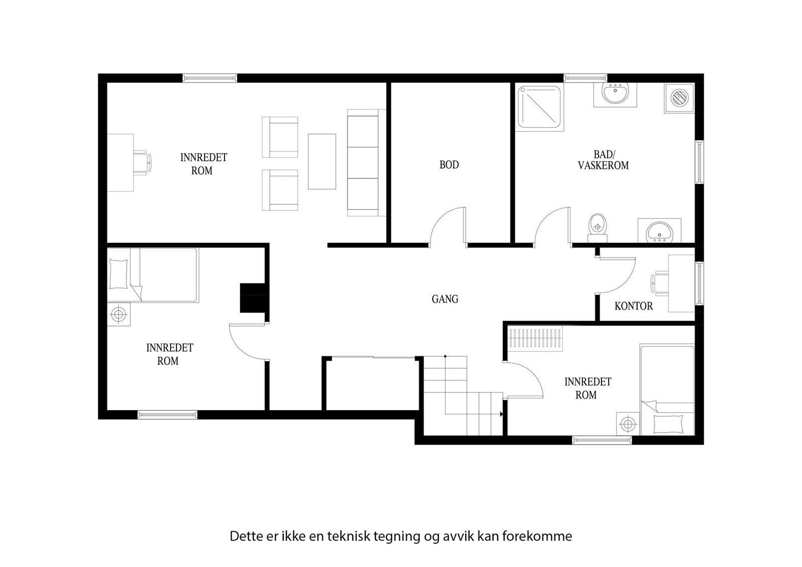 Plantegning - Kjeller Galleribilde