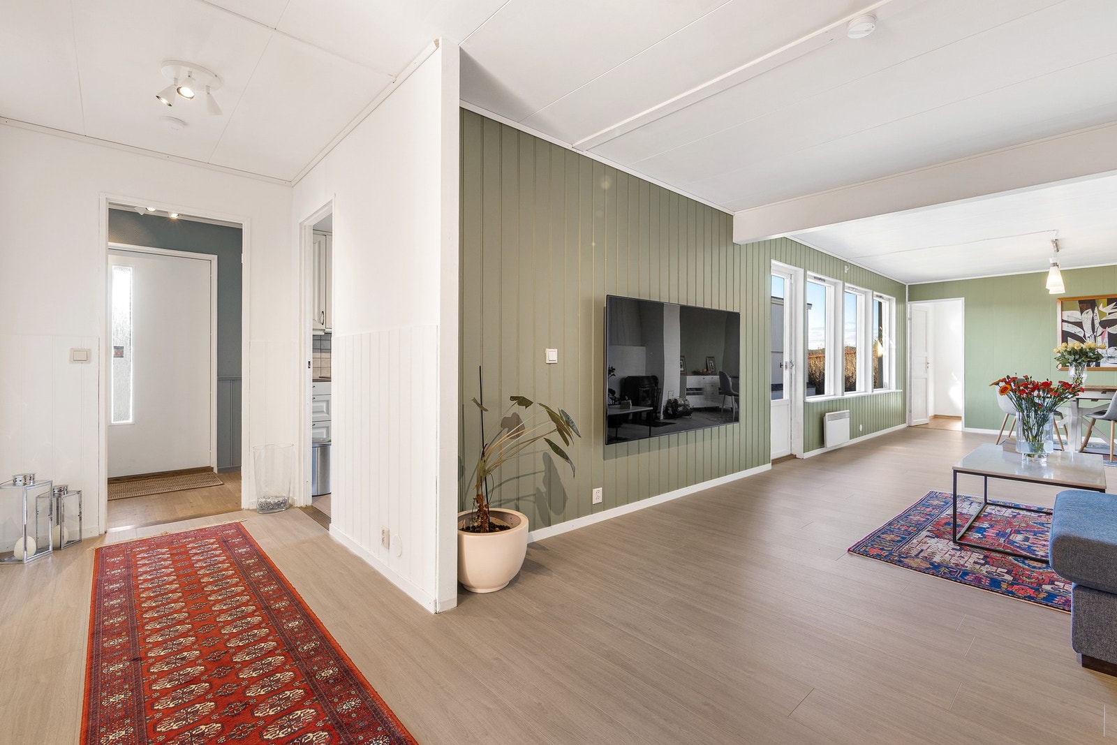Det er også montert varmepumpe i stuen. Denne er pt. ikke i bruk. Galleribilde