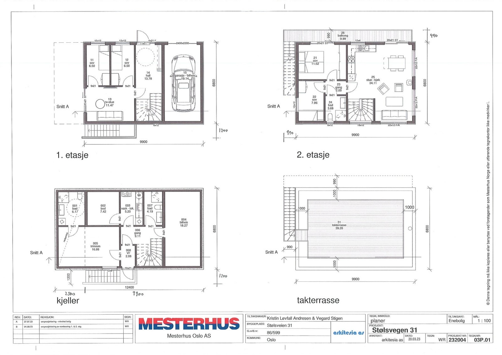 Tilbud fra Mesterhus: Plantegninger Galleribilde