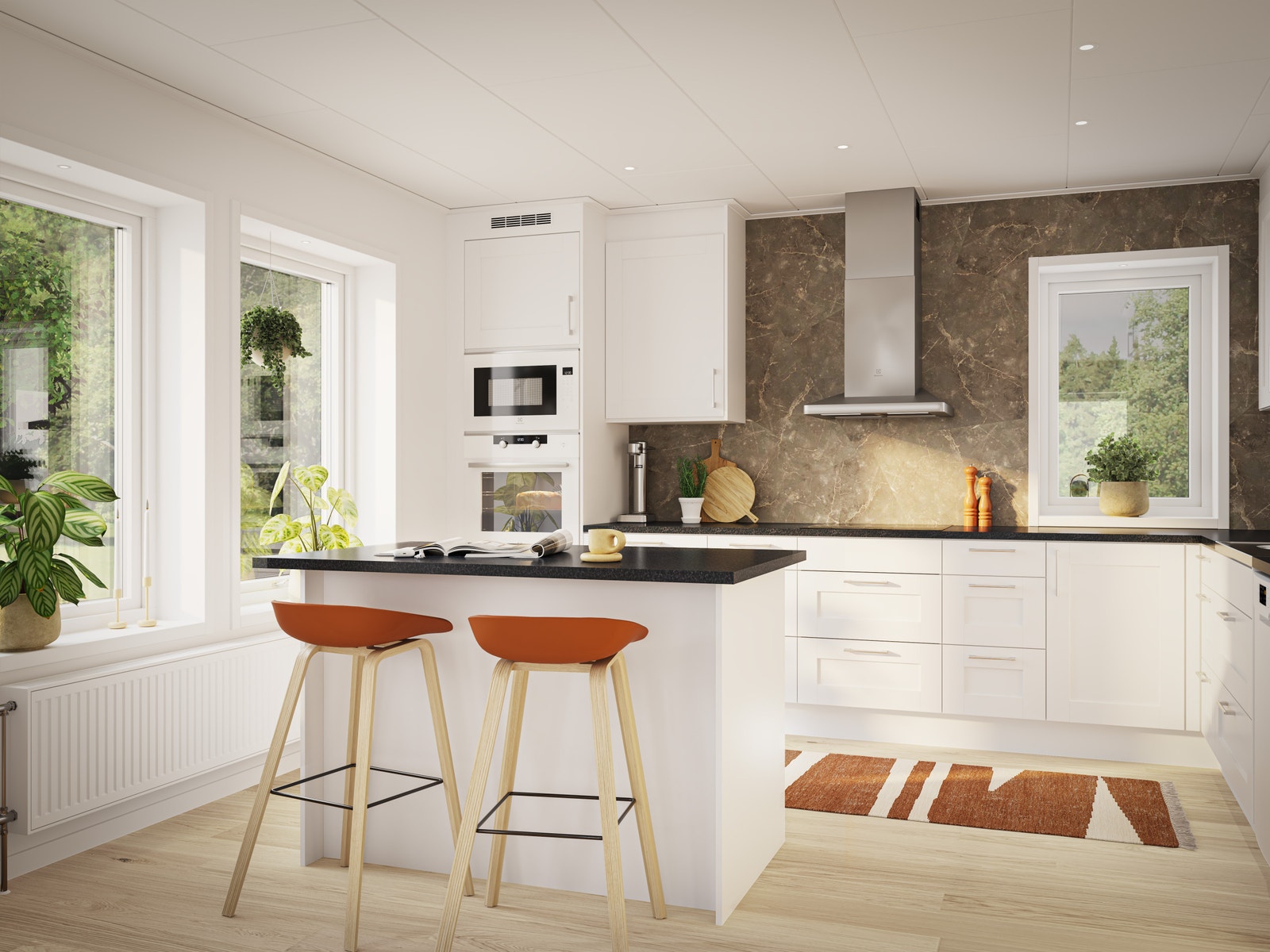 Illustrasjonsbilde fra husmodellen Frida Galleribilde