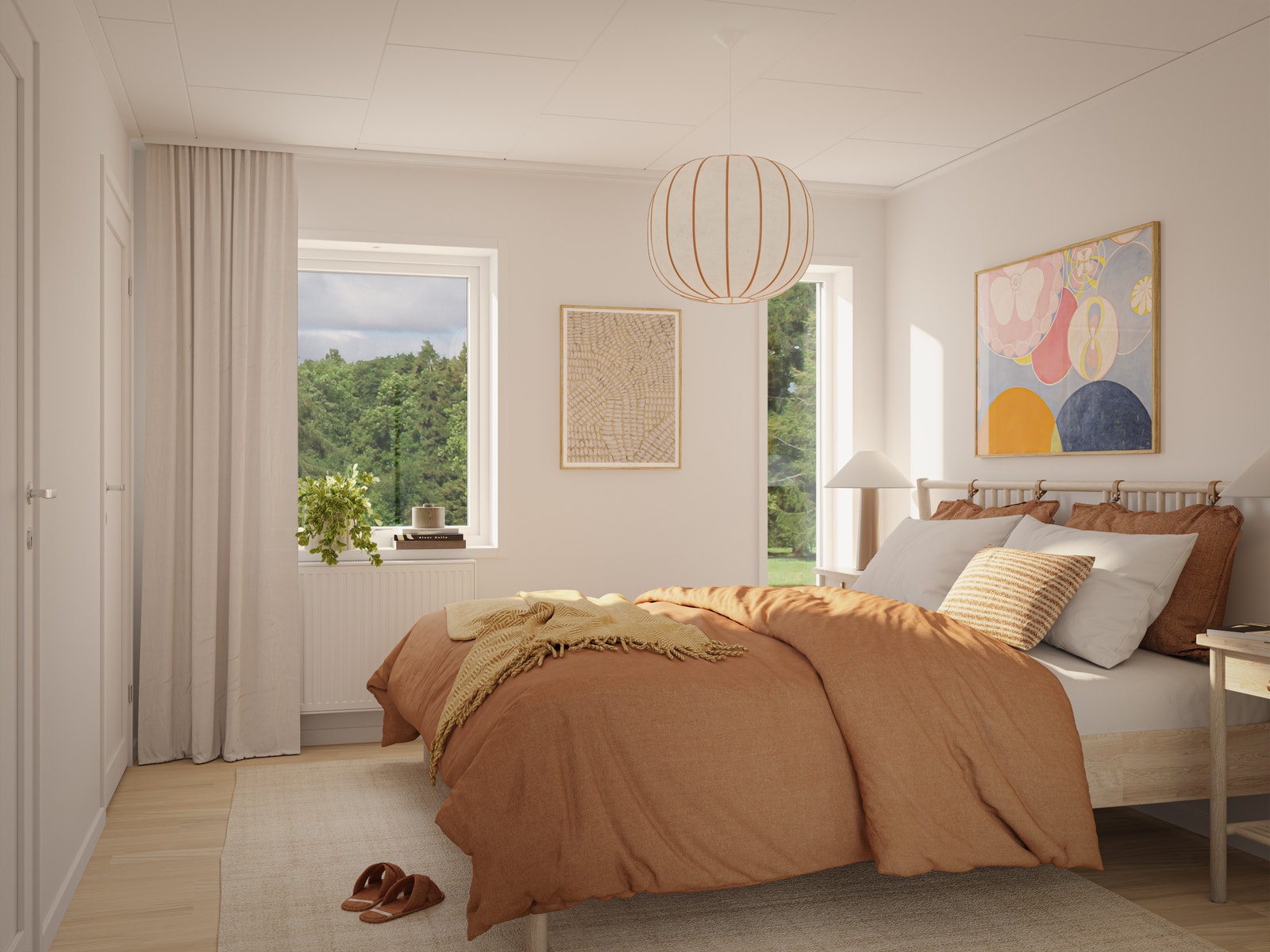 Illustrasjonsbilde fra husmodellen Frida Galleribilde