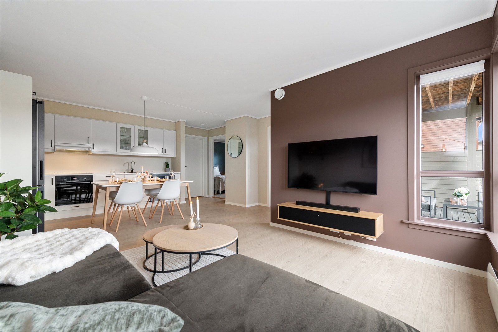 Leiligheten er utstyrt med et balansert ventilasjonsanlegg som sikrer et sunt inneklima. Galleribilde