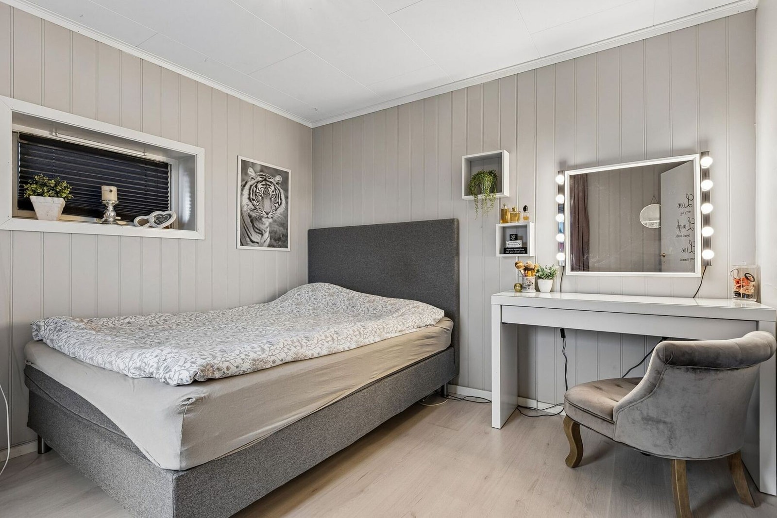 Soverom på 9,5 kvadratmeter. Galleribilde