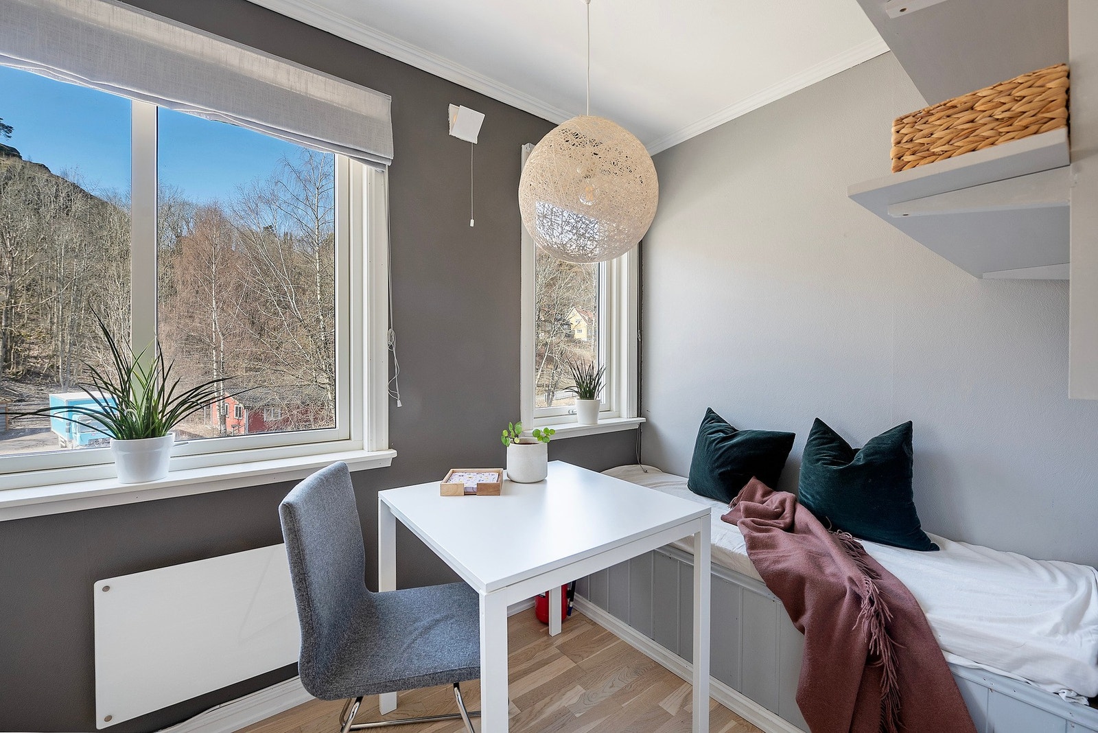 Fint utsyn fra spiseplassen Galleribilde