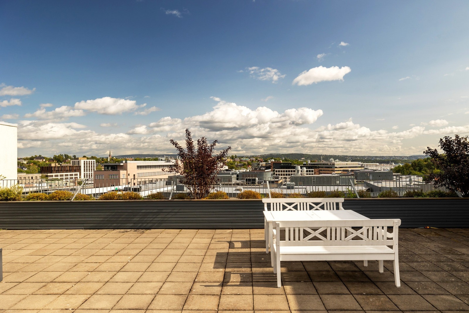 Sameiet har også en felles takterrasse Galleribilde