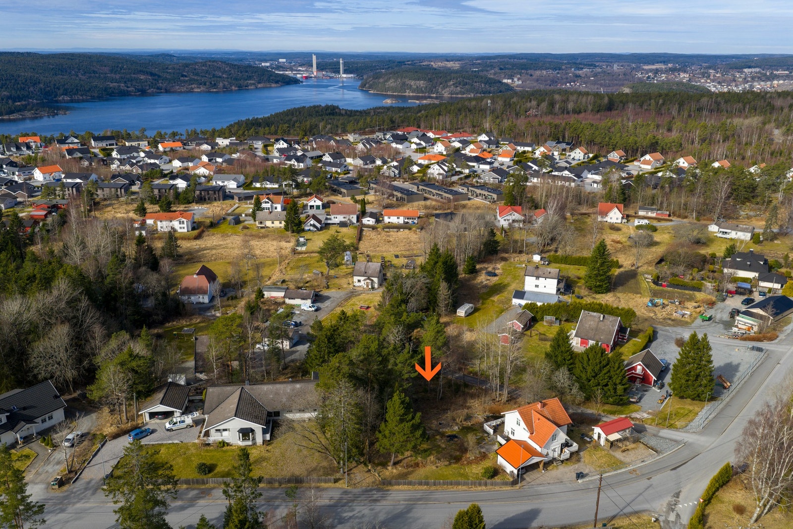 Oversiktsbilde over nærområdet Galleribilde